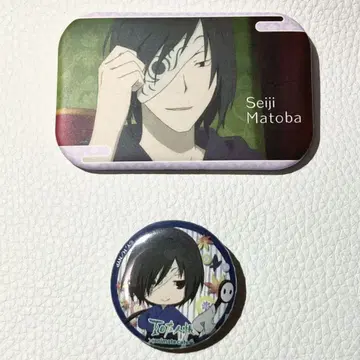 나츠메 우인장 마루카쿠 캔뱃지 & 애니메이트 카페 캔뱃지 마토바 세이지