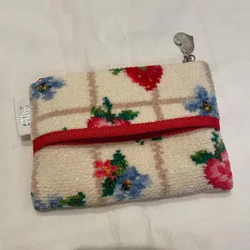 페이러 스트로베리 필드 쁘띠 티슈 파우치 아이보리