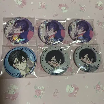 니지산지 VOLTACTION 사계절 아키라 3주년 캔뱃지