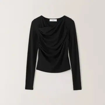 [ ohotoro ] 2way Shirring T-Shirt