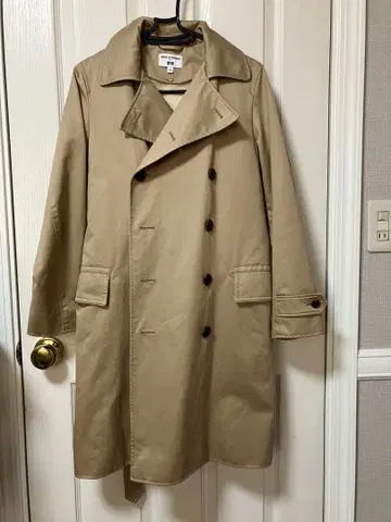 INES DE LA FRESSANGE 베이지 트렌치코트 S 사이즈