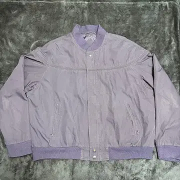 퍼플 점퍼 리브 소매