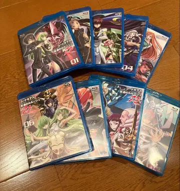 코드기어스 반역의 를르슈R2 Blu-ray 세트 전9권