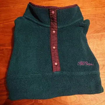 L.L.Bean 플리스 스냅 T 그린