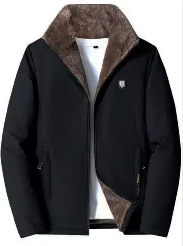 코트 남성용 아우터 긴팔 겨울 의류 충전솜 자켓 무지 속기모 방풍 방한