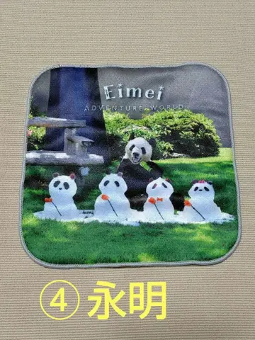 어드벤처 월드 팬더 에이메이 미니 타월 4
