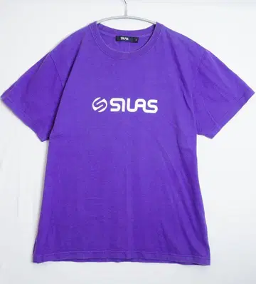SILAS 사이러스 로고T셔츠 퍼플