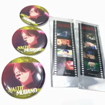 도겐안귀 마네키네코 콜라보 무타노무진 캔뱃지 클리어 책갈피 세트