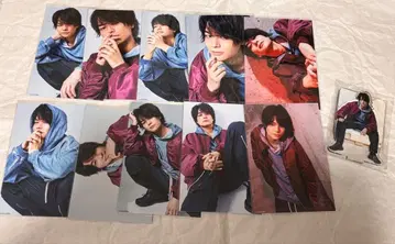 산타쿠 야시로 타쿠 브로마이드 아크릴 스탠드 세트