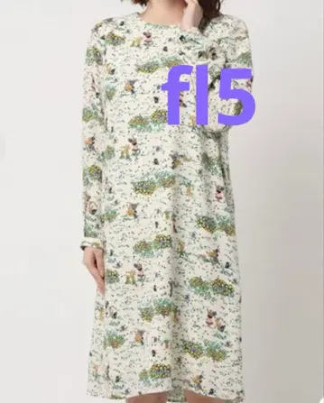 [ 기간 한정 ] 프랑슈리페 fl5 푹 덮이는 원피스 밀크