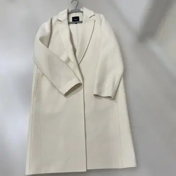 띠어리 theory 캐시미어 혼방 더블 페이스 롱 코트