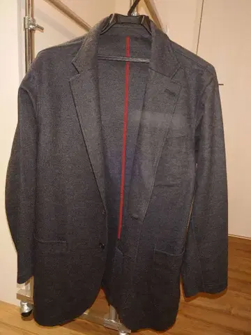 INDUSTYLE 그레이 싱글 브레스 자켓