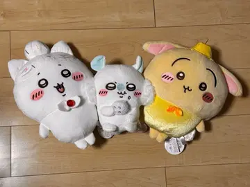 치이카와 (먼작귀) 봉제 인형 묶음 판매 3체 세트 택 포함