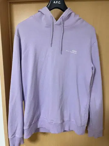 A.P.C. 후드티 라벤더 M