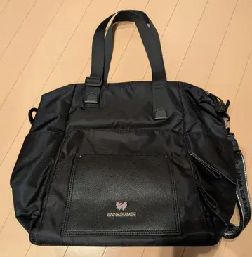 미사용 ANNA SUI mini 3way 페어런츠 백 마더스 나비