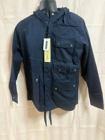 POINT LOMA 후드 부착 자켓 네이비