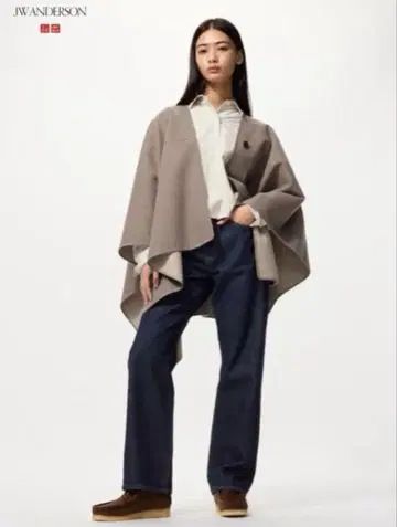 UNIQLO JW ANDERSON 스트레이트 청바지 25 네이비