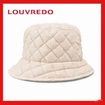 [ 미사용 새상품 ] LOUVREDO x Jin 버킷 햇 화이트 온활