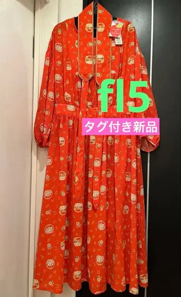 [ 기간 한정 ] 프랑슈리페 fl5 택 포함 새상품 바스켓 고양이 원피스