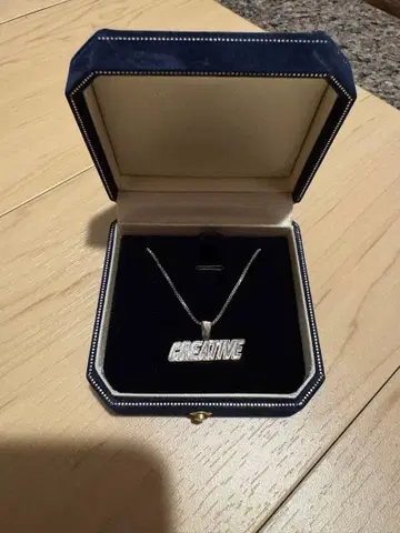 Creative drug store silver necklace