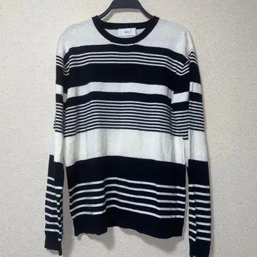 AZUL 스트라이프 니트 스웨터 L 사이즈