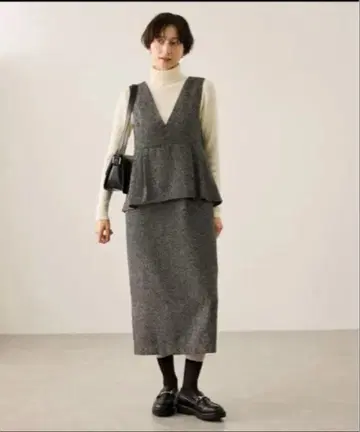 ROPE' PICNIC 오버롤 스커트