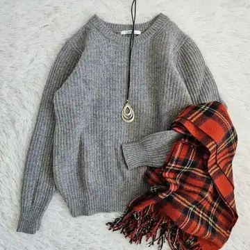 저널 스탠다드 리룸 리브 니트 울 혼방