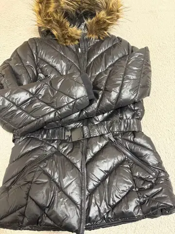 H&M 블랙 다운 자켓 US 6