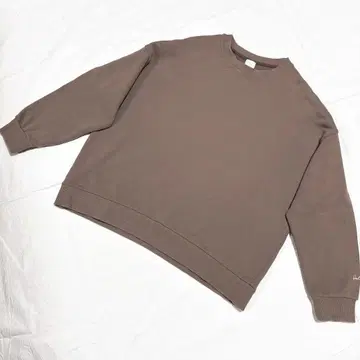 [ 휴일과 시 ] 긴팔 풀오버 프리 사이즈 일본제 면 100%