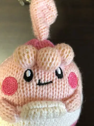 삐삐 아미구루미풍 마스코트 봉제 인형 포켓몬