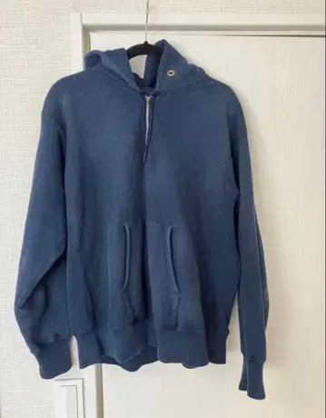 아프레쎄 Vintage Half Zip Sweat Hoodie 3