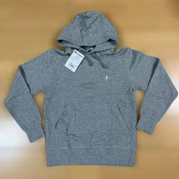 Champion 그레이 후드 부착 후드티 S 사이즈