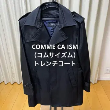 COMME CA ISM (컴시즘) 트렌치코트 블랙 S 사이즈