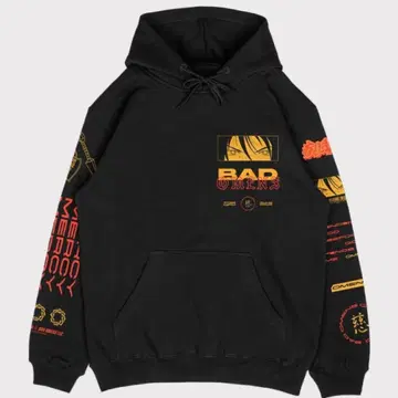 Bad Omens 메탈코어 사륜안 후디 새상품