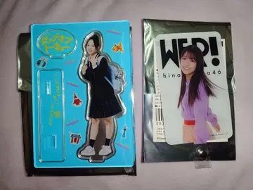 히나타자카46 시미즈 리오 아크릴 스탠드 + 폰 탭