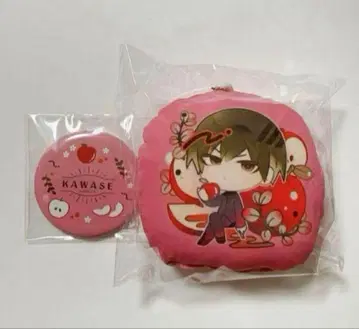 고서점 거리의 하시히메 카와세 스텔라와스 다이컷 쿠션 스트랩 캔뱃지