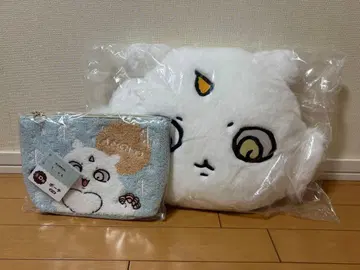 치이카와 (먼작귀) 에니마이 복권 D상 저 아이 쿠션 & 파우치