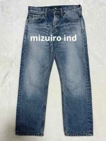 미즈이로 인드 mother's industry 데님 팬츠