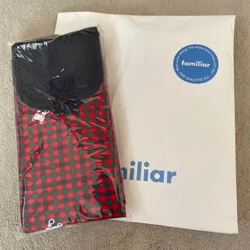 미개봉 새상품 파밀리아 슈파트 M 사이즈 빨간색 체크