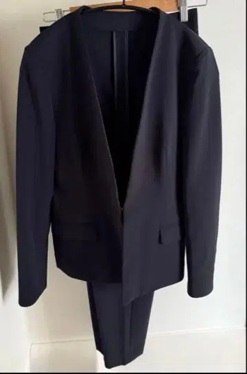 슈트 셀렉트 노카라 셋업 네이비 9호 M