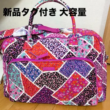 [ 새상품급 택 포함 ] 베라 브래들리 퀼팅 보스턴 백 대용량