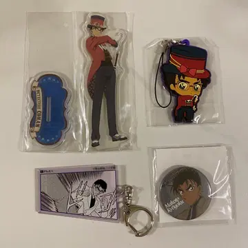 명탐정 코난 쿄고쿠 마코토 아크릴 스탠드 키링 캔뱃지 5종 세트