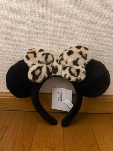 레오파드 머리띠 미니