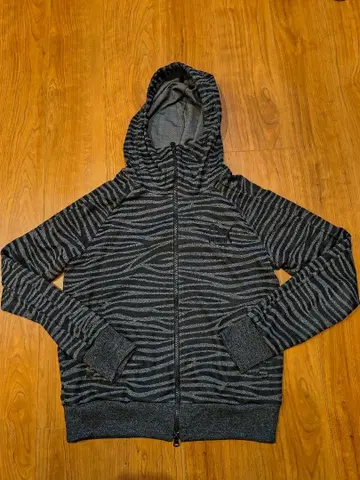 [레어] PUMA x beams 별주 제브라 패턴 지퍼 후드티 저지
