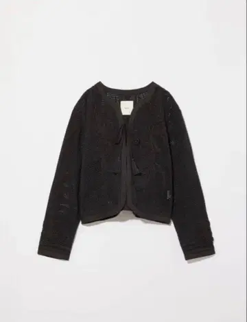 Eaphi COTTON NET TAPE EMBROIDERY JACKET