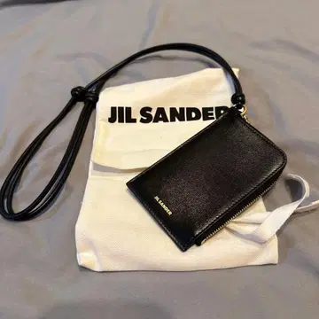 JIL SANDER 질 샌더 넥 코인 & 카드 케이스