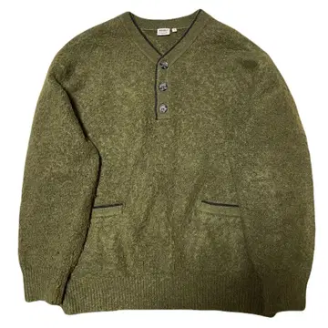 BUTTBILL V넥 스웨터 헨리넥 스웨터 bonbon