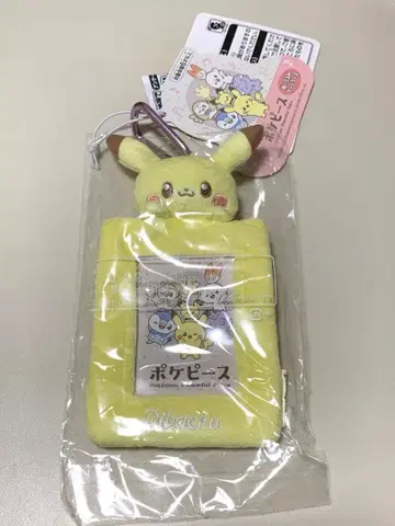 포켓피스 봉제 인형 카드 케이스 피카츄