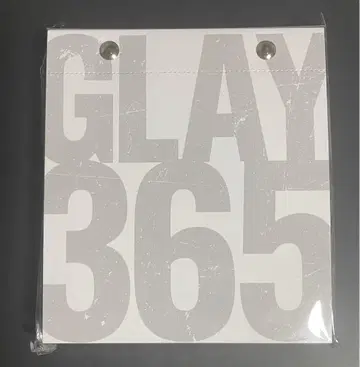 GLAY EXPO G-DIRECT반 봉입 특전 2026년 일력 달력