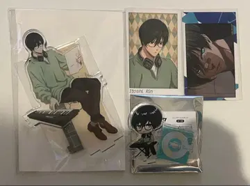 미사용 새상품 블루 록 이토시 린 마네키네코 아크릴 스탠드 포토 카드